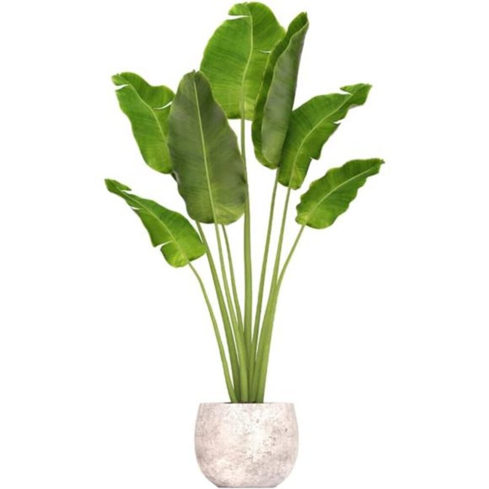 Green Plant Wall Decal Peel Stick 3D Potted Plant Removable Waterproof